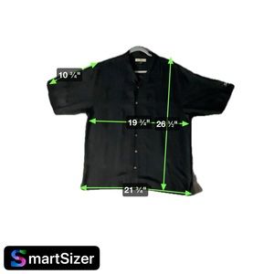 Mens Tommy Bahama Titleist Black Silk Button Shirt